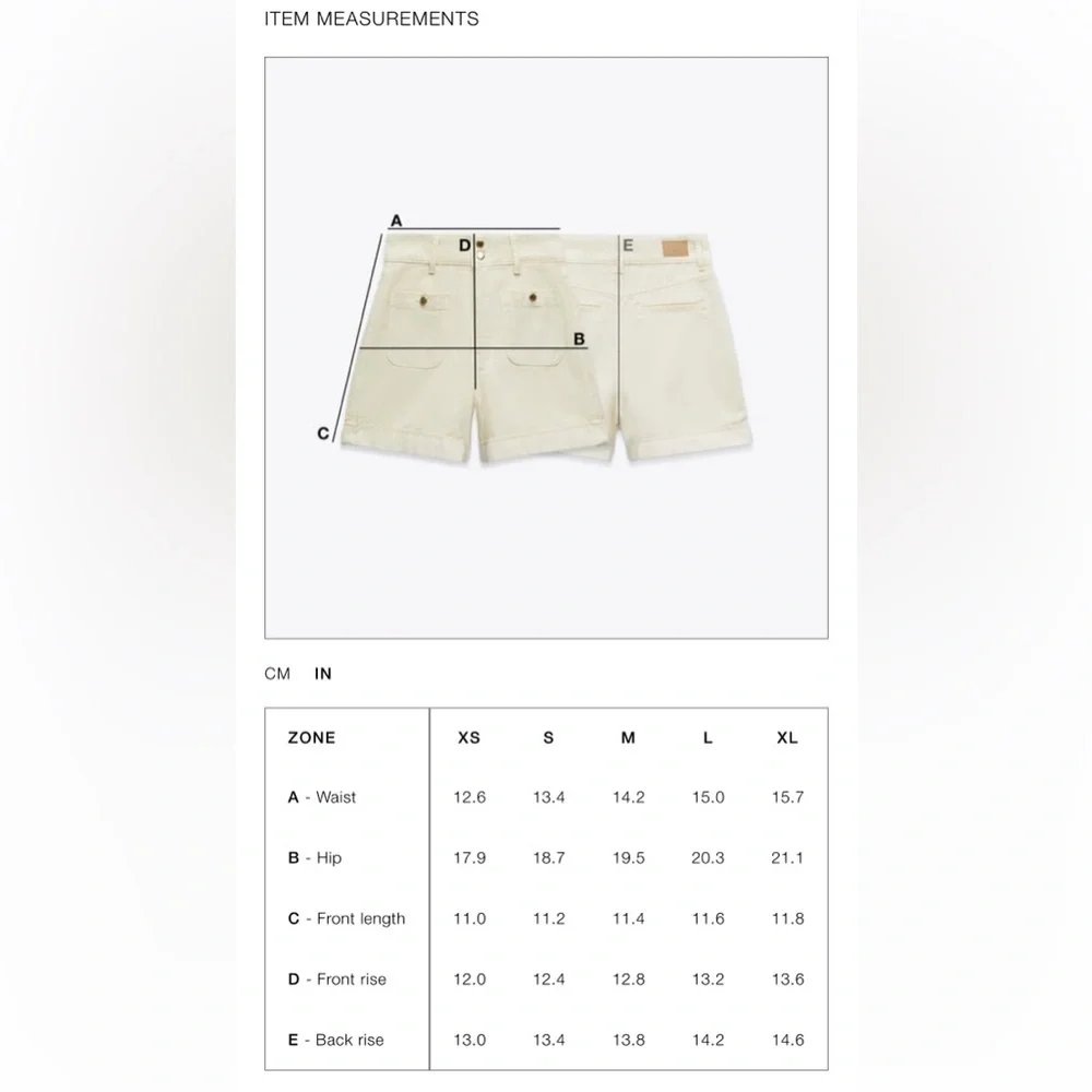 NWT ZARA SEQUIN SHORTS - Picture 16 of 16